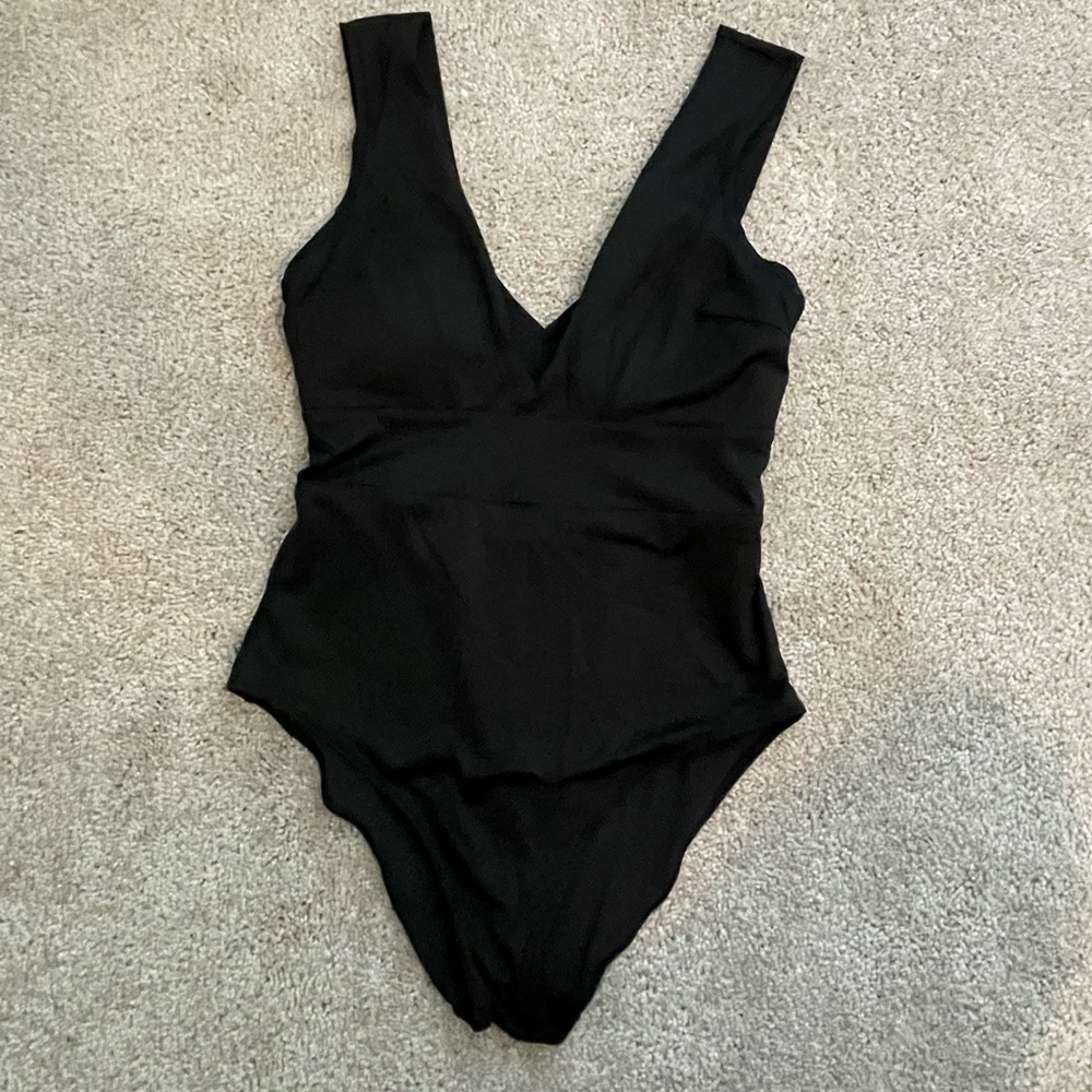 H&M black bathing suit